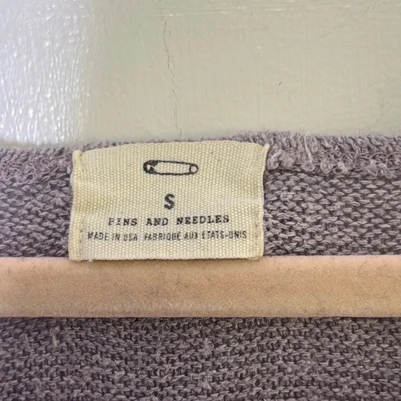 Anthropologie Gray Sleeveless Peplum Tank Top - Picture 2 of 7